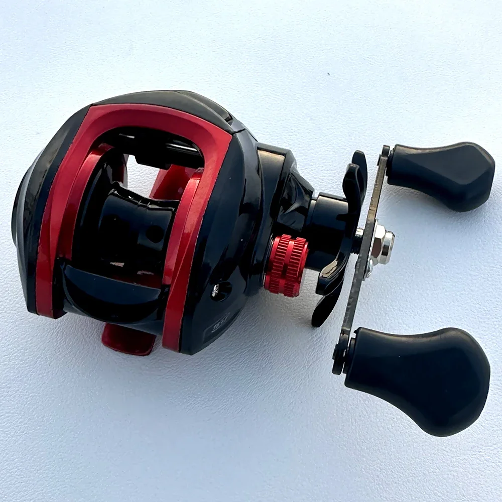 Bait Casting Fishing Reel Ultra Light 7.2.1 Gear Ratio  Brake Carp Fishing Baitcasting Wheel Cycling helmet road bike Spexcel