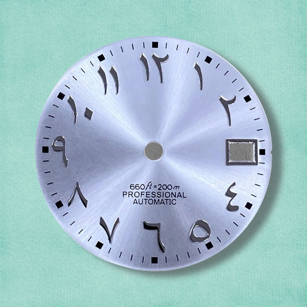 جودة عالية 28.5 مللي متر S الطلب NH35 الهاتفي الشمس نمط الحروف العربية الطلب مناسبة لحركات NH35 NH36 NH35 اكسسوارات #4