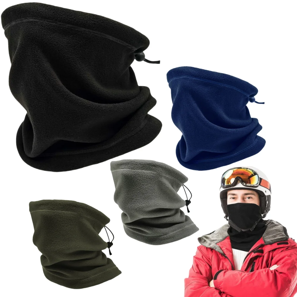 AliExpress Winter Keep Warm Cycling Face Mask Polar Fleece Hiking Camping Ski Hunting Neck Scarf Windproof MTB Road Bicycle Bike Mask