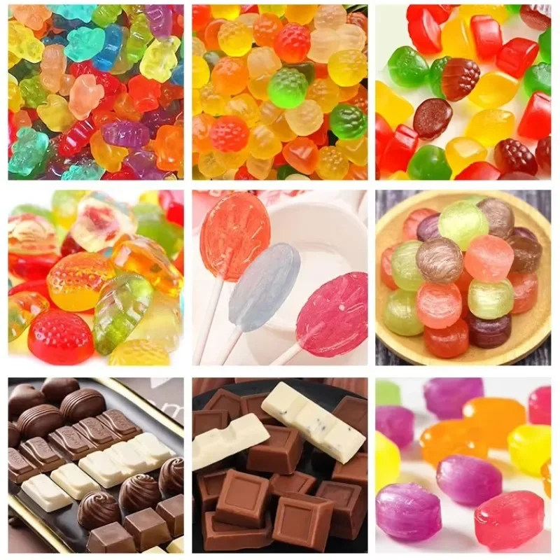 【HOT】HNOC Fully Automatic Jelly Bean Vitamin 3D Fruit Chocolate Mold Jelly Candy Depositor Manual Making Machine