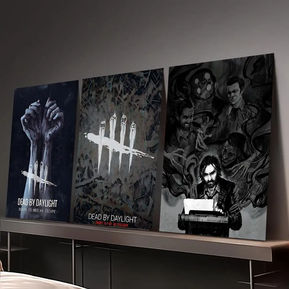 1PC Game Deads By D-Daylight Poster Home decor HD sticky wall waterproof home living room bedroom bar decoration