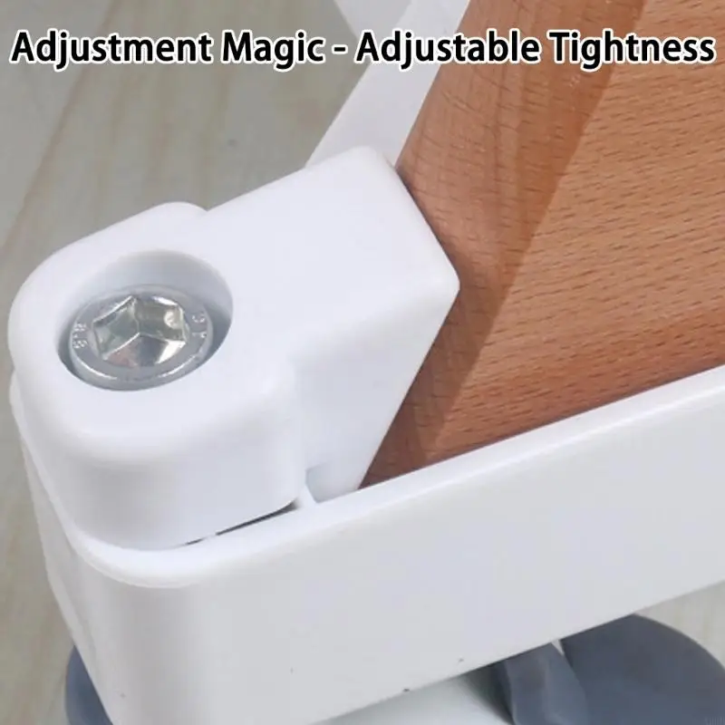 بكرة كرسي مرتفع دوارة مستقرة للأطفال تتميز بـ 4 قطع عجلات فرامل آمنة وبنية بلاستيكية مريحة A2UB