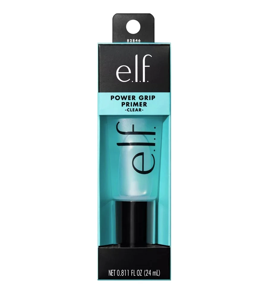 Productos para el Cuidado de la Piel ELF, Gel Pre-Maquillaje Verde, Exfoliante, Limpiador de Poros, Fijador de Maquillaje, Base Líquida