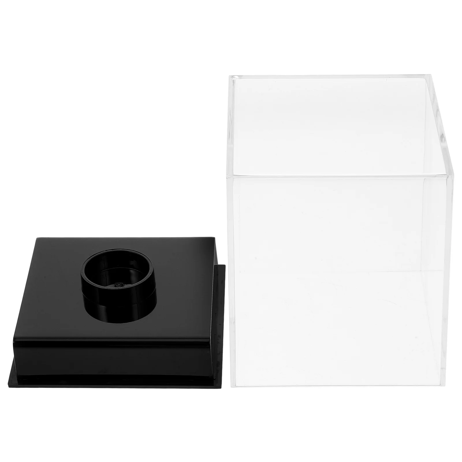 

Acrylic Storage Box Ball Display Holder Baseball Holders for Showcase Stands Clear Cube Boxes