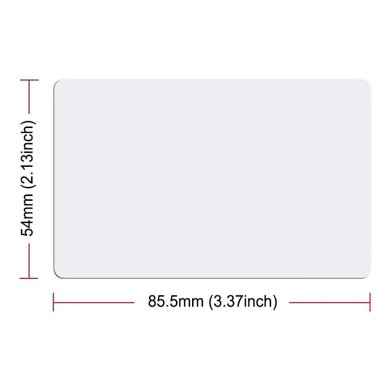 30Pcs for Card Contactless Nfc Card Tag 504Byte Read-Write PVC Card Portable