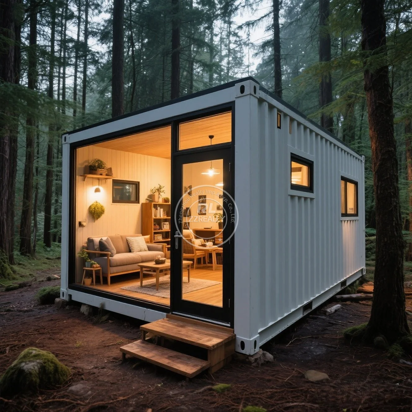 Expandable Prefabricated folding  Container Houses 20ft Mobile Modular Steel Container House With Bathroom