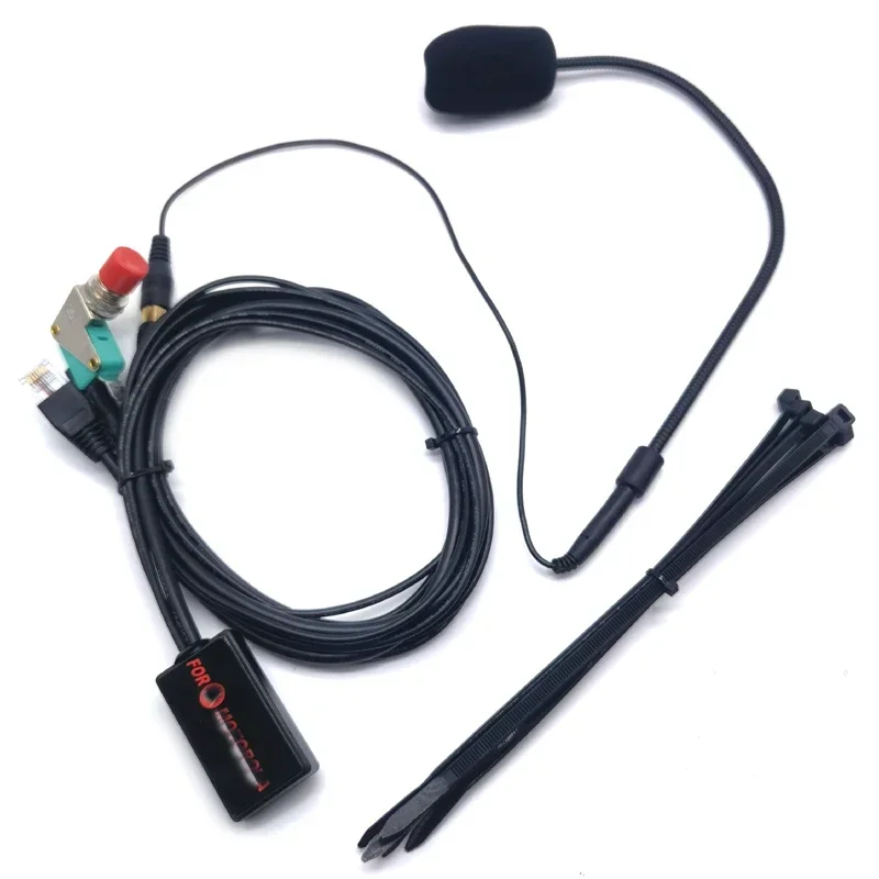 

8-Pin Hands-free Finger PTT Mic Microphone for Motorola GM300 GM338 GM950 GM3188 GM3688 CM140 CDM750 GM950 SM50 Car Radio