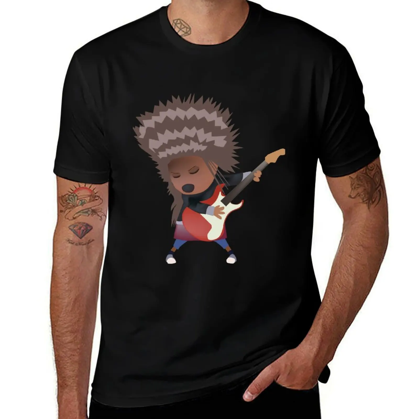 porcupine rocker T-Shirt Quick Dry Fishing T-Shirt