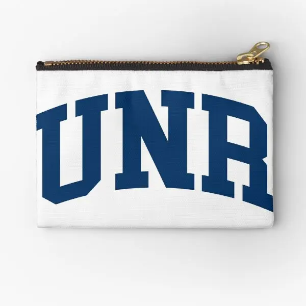 

Unr College Font Curved Zipper Pouches Coin Pocket Panties Small Wallet Key Underwear Storage Pure Packaging Men Socks Women