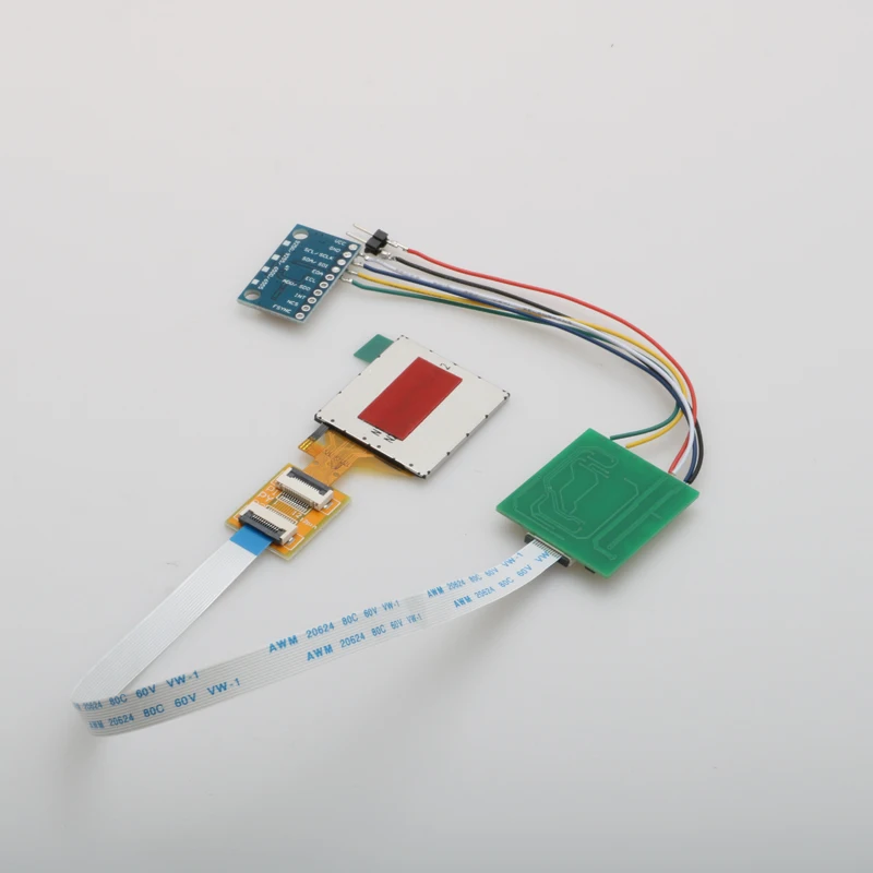 1 مجموعة 1.3 بوصة شاشة مؤشر موقف الطيران 3.8-5.2 فولت محاكاة لوحة القيادة قمرة القيادة ​   ملحقات خفيفة الوزن لطائرة/سيارة RC