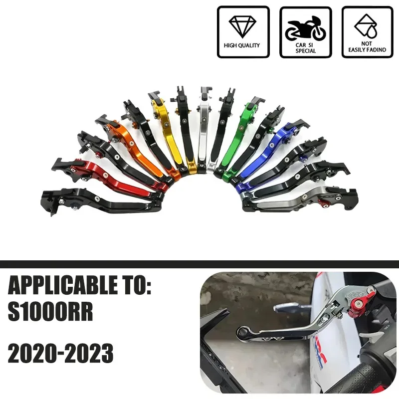 

For BMW S1000RR S1000 RR S 1000 RR 2020-2023 Motorcycle Accessories Adjustable Folding Extendable Brake Clutch Levers Handle