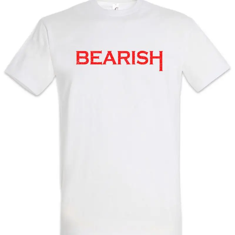 T-shirt Bearish pour les traders, les investisseurs, les analyseurs et les banquiers d'investissement