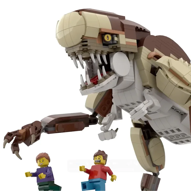 

Le Da Gao World Rebirth Surrounding Dinosaurs Tyrannosaurus Rex Building Blocks Model Toy Boy