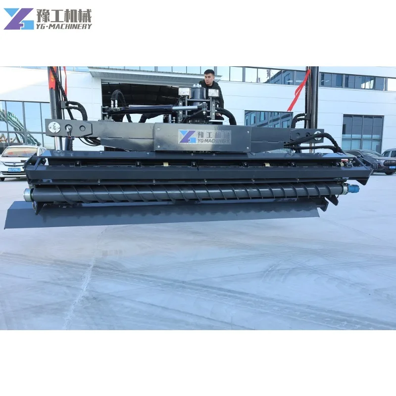 Laser Screed Concrete Leveling Automatic Cement Plant Pavement Four-wheel Double Wheel High-precision Laser Screed Supplier