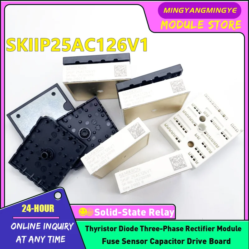 

SKIIP26NAB066V1 SKIIP25NEB066V1 SKIIP25NAB066V1 SKIIP26AC12T4V1 SKIIP26AC12T7V1 SKIIP25AC126V1 SKIIP26AC12T4V1 IGBT Module