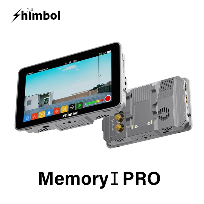 

SHIMBOL MEMORY I PRO 5.5inch Recording Monitor SDI HDIM-compatible 2000 Nits Ultra-high Brightness Camera Field Monitor