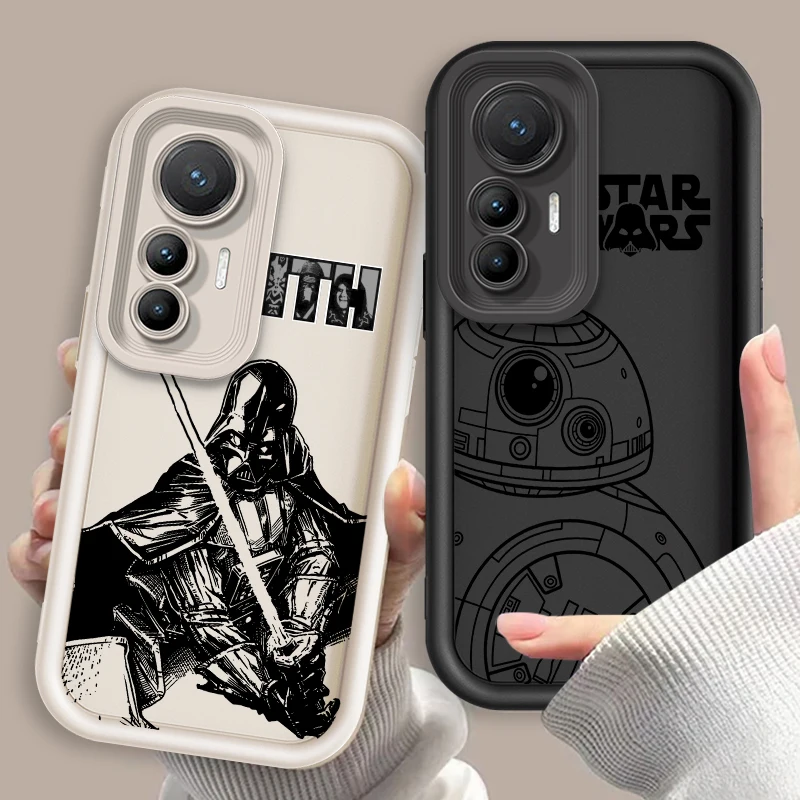 Cool Disney Star Wars Eye Ladder For Xiaomi MI 14 12T 11 Lite Poco M3 X5 X4 F5 F4 F3 F2 GT Pro 5G Funda Phone Case