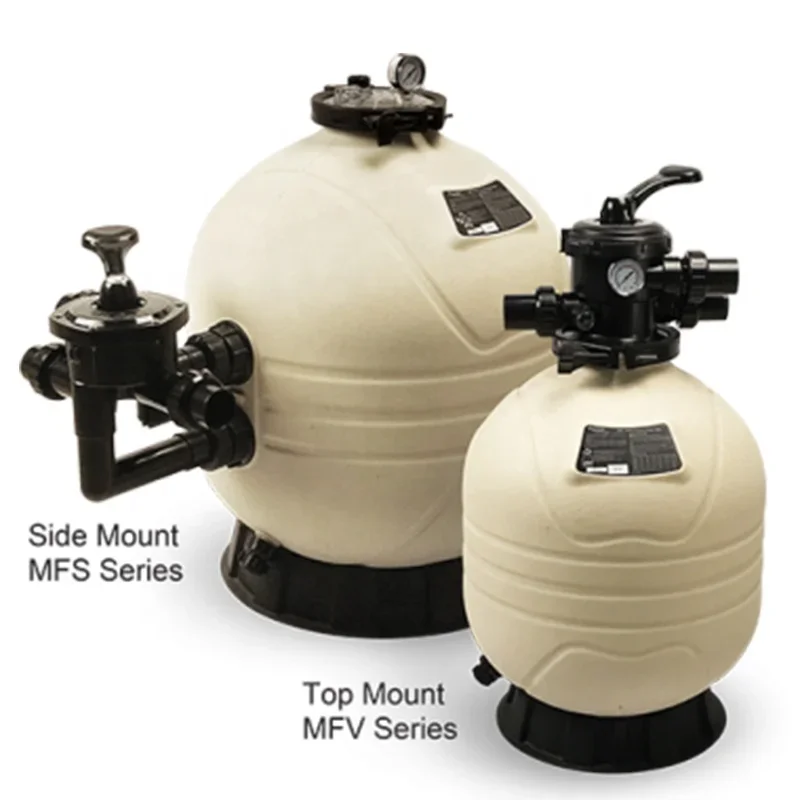 

For High-quality Swimming Pool Equipment Sand Cylinder Pump Fiber Ball Filter And Side-mounted Six-position Valve Sand Filter