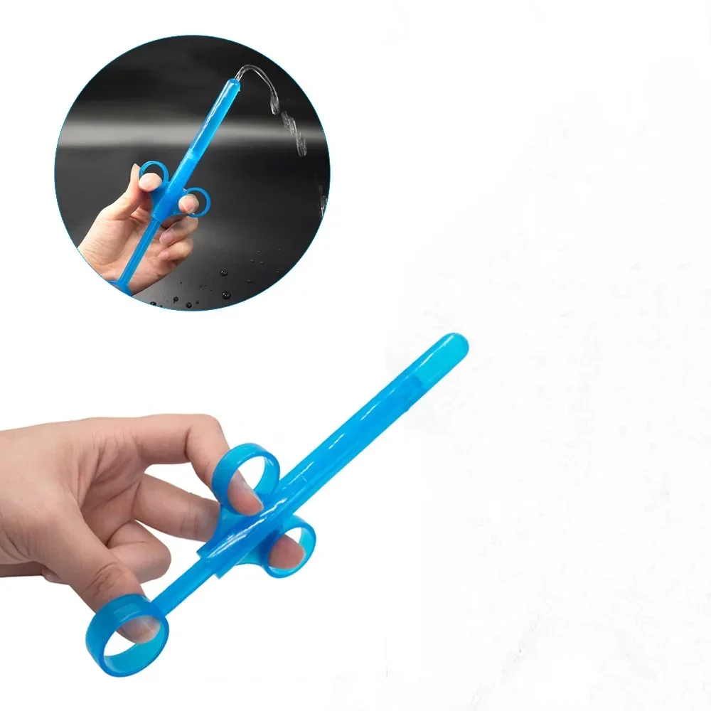 남성 여성은 윤활제 오일 발사기 항문 청소 도구를 주사합니다. 관장기 윤활제 인젝터 10ML 항문 플러그 성인 에로틱 섹스 토이