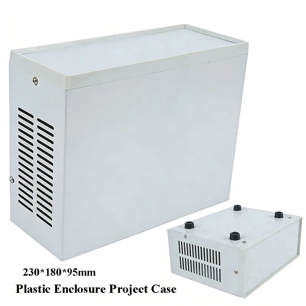 高品質-230-180-95-ミリメートルエンクロージャプロジェクトケースプラスチック-アイアングレーエレクトロニクスエンクロージャボックス電子モジュールボックス楽器