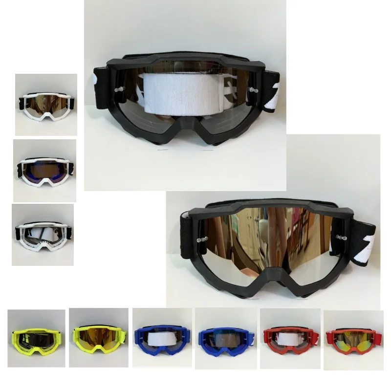 UV Protection Motocross Riding Goggles Impact Resistant Glasses for Offroad ATV MTB Sports
