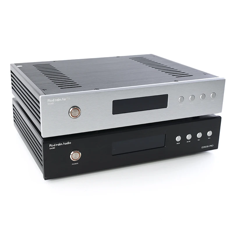 Dual Core Fully Balanced ES9038PRO Parallel Decoder DAC Headphone Amplifier Bluetooth 5.1+USB+Coaxial +FiberOptic+0PA1622+5534