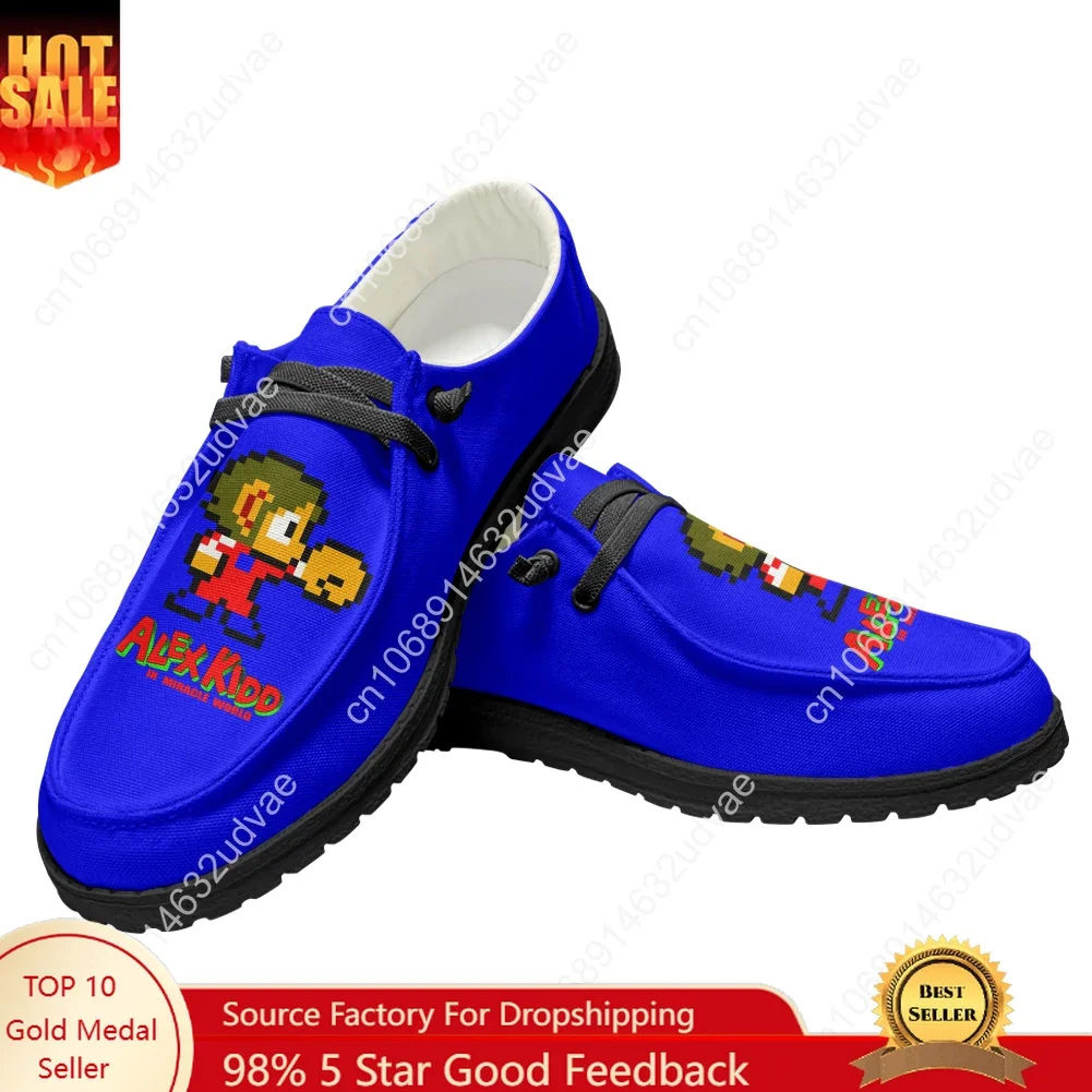 

Alex Kidd Casual Shoes Flat Shoe Men Woman Breathable Casual Indoor Outdoor Lightweight Footwear Couple Custom Made Shoe