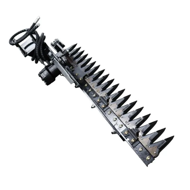 Hydraulic Hedge Trimmer for Excavators 1500mm Cutting Width Bush Trimming Attachment for 1.5 to 8 Ton Machines