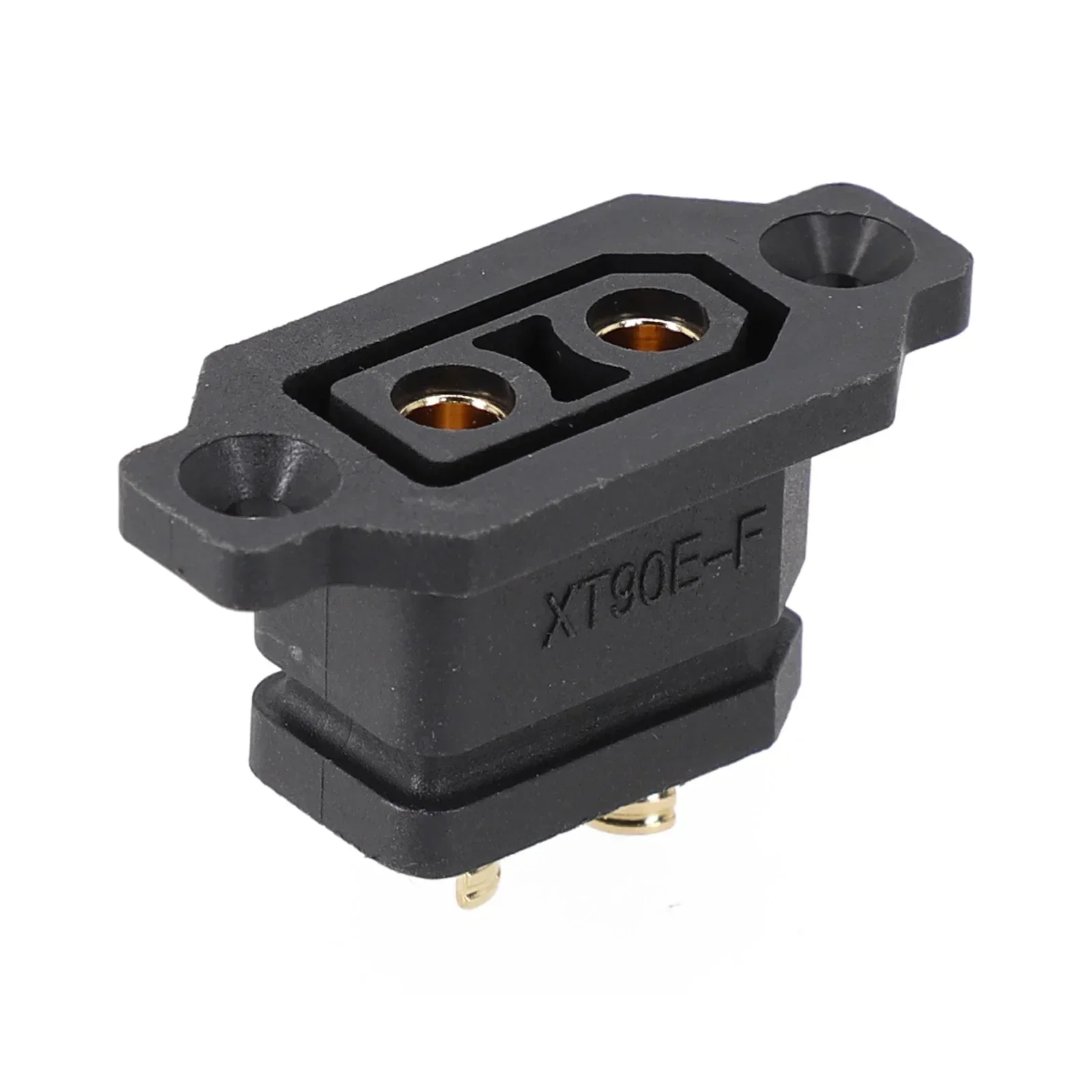 Reliable XT90 Lithium Battery Charging Port Plug Fixed Base Electric Vehicle Connector Good Conductivity Insulated Design