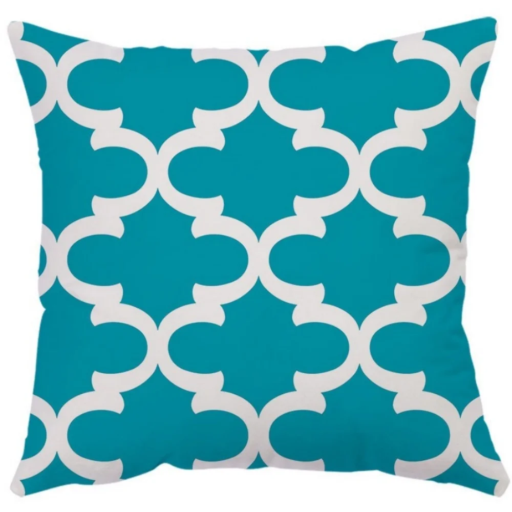 Elastic Soft Square Throw Cushion Cover Hidden Zipper Pillow Cover Couch Living Room Patio Decor Romantic Gift For Lover