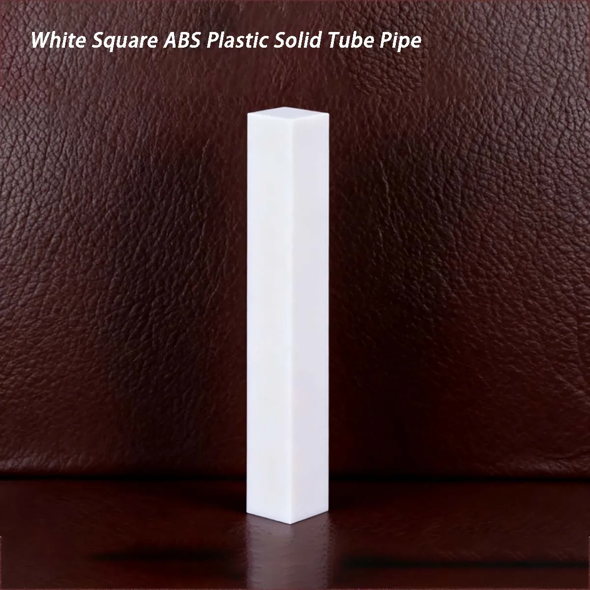 10pcs White Square ABS Plastic Solid Tube- 1*1mm-10*10mm DIY Model Part Accessories Length