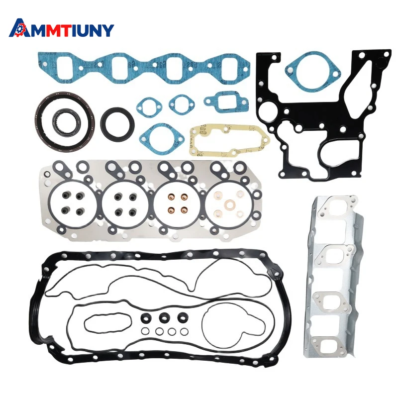 

1Set of Overhaul Gasket Kit 4JB1 fits for Isuzu NKR NHR Truck Mustang Bobcat 843 853 1213 960 2060 Loader Aftermarket Parts