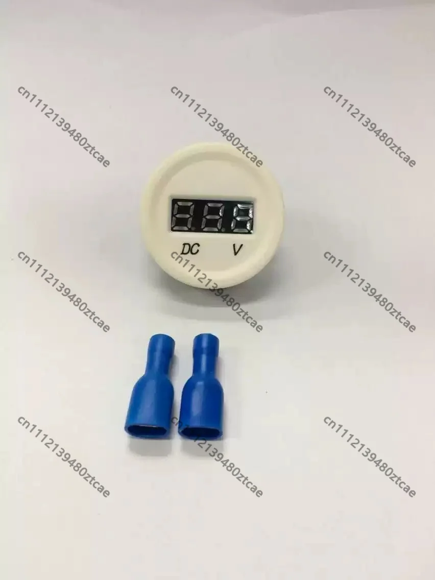 Auto Marine  Accessory LED Digital DC Voltmeter, 12V-24V Universal Voltage Tester, Support 6-30V Voltage Measurement