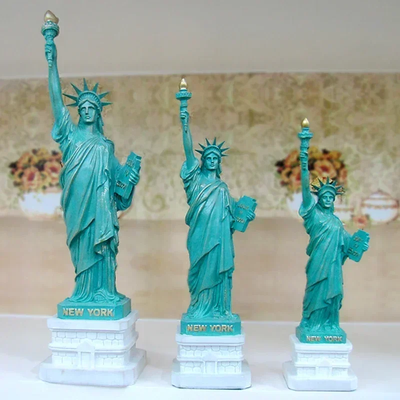 Statue of Liberty Model Crafts United States Tourism Souvenirs Free Goddess European Resin Retro Ornaments Home Furnishing