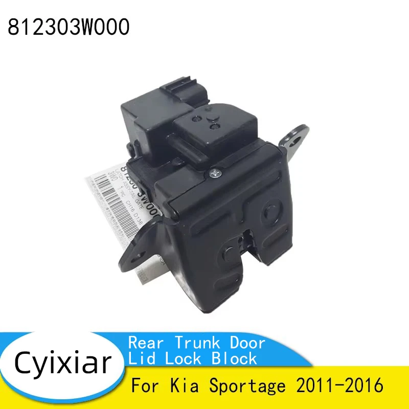 81230-3W000 812303W000 Car Tailgate Latch Gate Lock Actuator For Kia Sportage 2011-2016 Rear Trunk Door Lid Lock Block