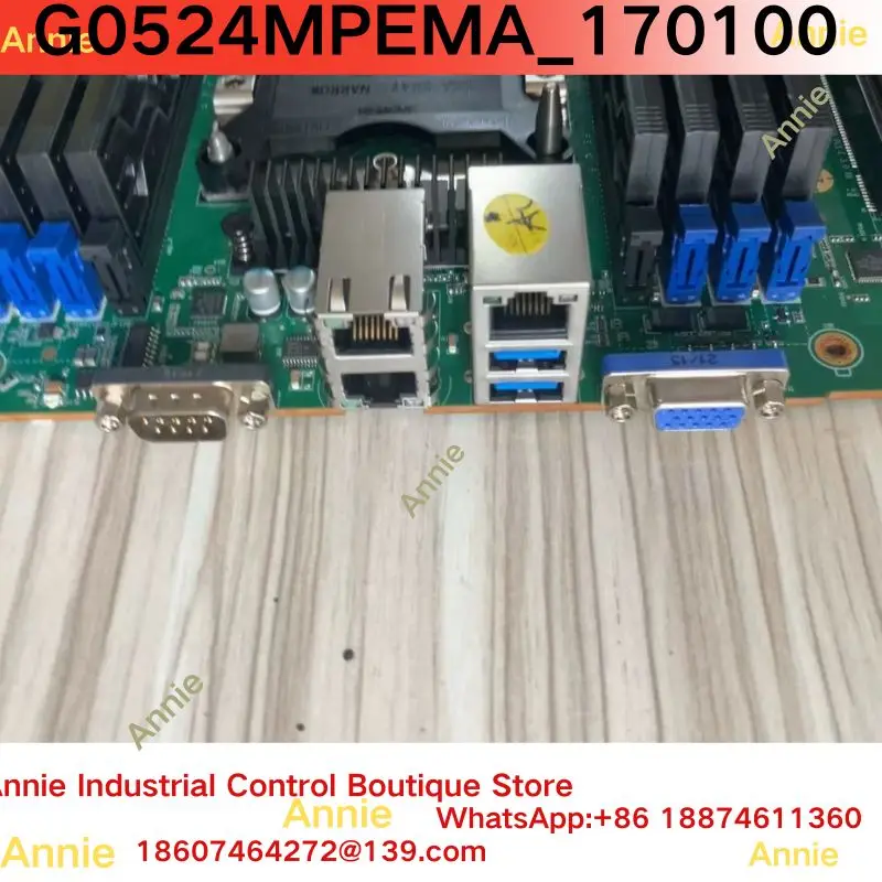 Second-hand test OK  R5500 G4 motherboard, G0524MPEMA_170100, LGA 3647 socket, dual-socket server motherboard