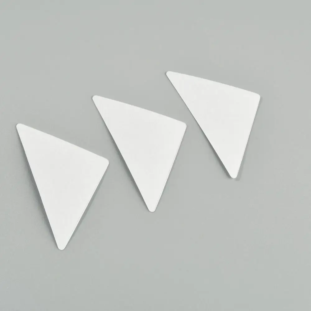 50PCS PVC Collar Fixed Pads Home Invisible Anti-roll Shirt Collar Support Self Adhesive Stand Collar Shaper Women Men