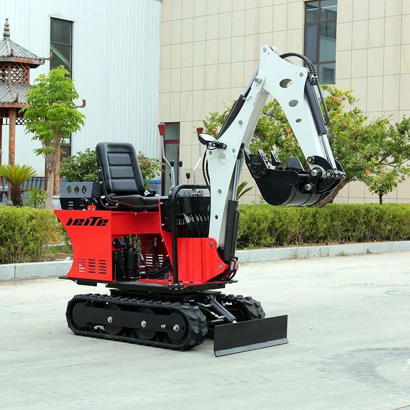 Customizable 800Kg 1 Ton Mini Excavator Small Digger Prominent High Efficiency Shipping Free Online Inquiry