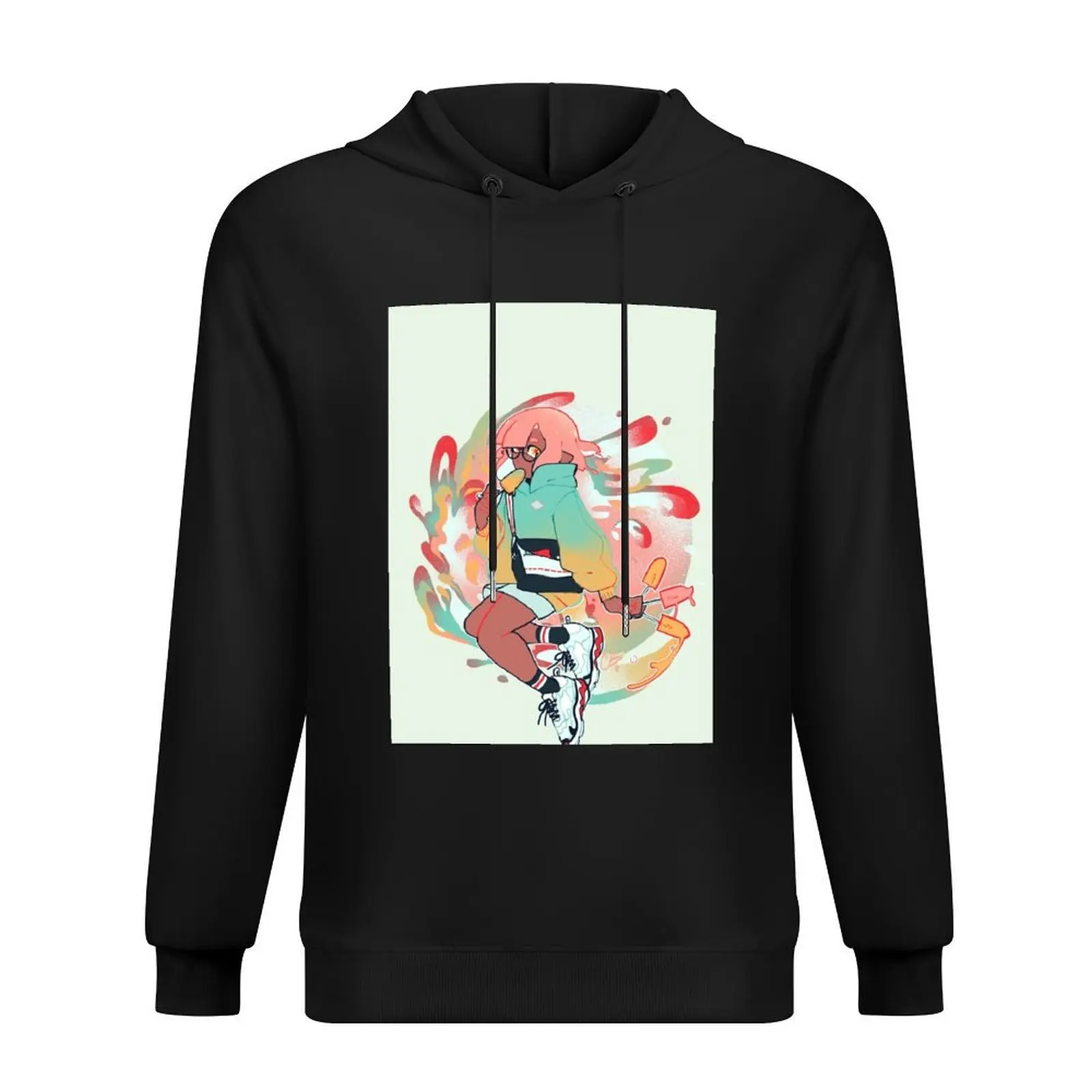 الآيس كريم دريم هوديي ملابس رجالية ملابس على الطراز الكوري ملابس الخريف الكورية ملابس الرجال هوديي ملابس الشارع الشهير