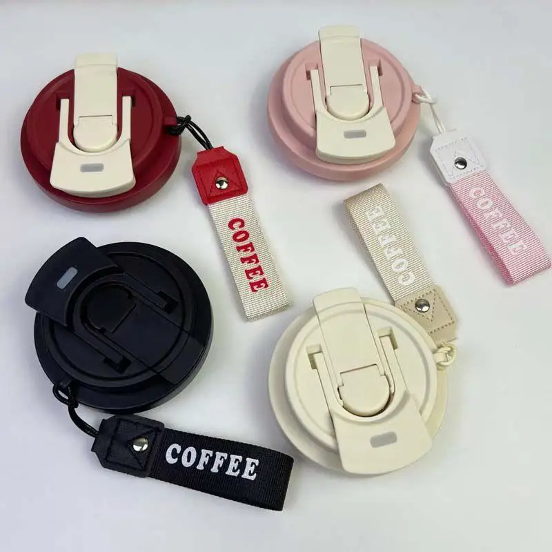 Insulated Mug Lid Straw Mug Lid Accessories Comprehensive Insulated Mug Lid Double Drink Leakproof Cup Cover Water Bottle
