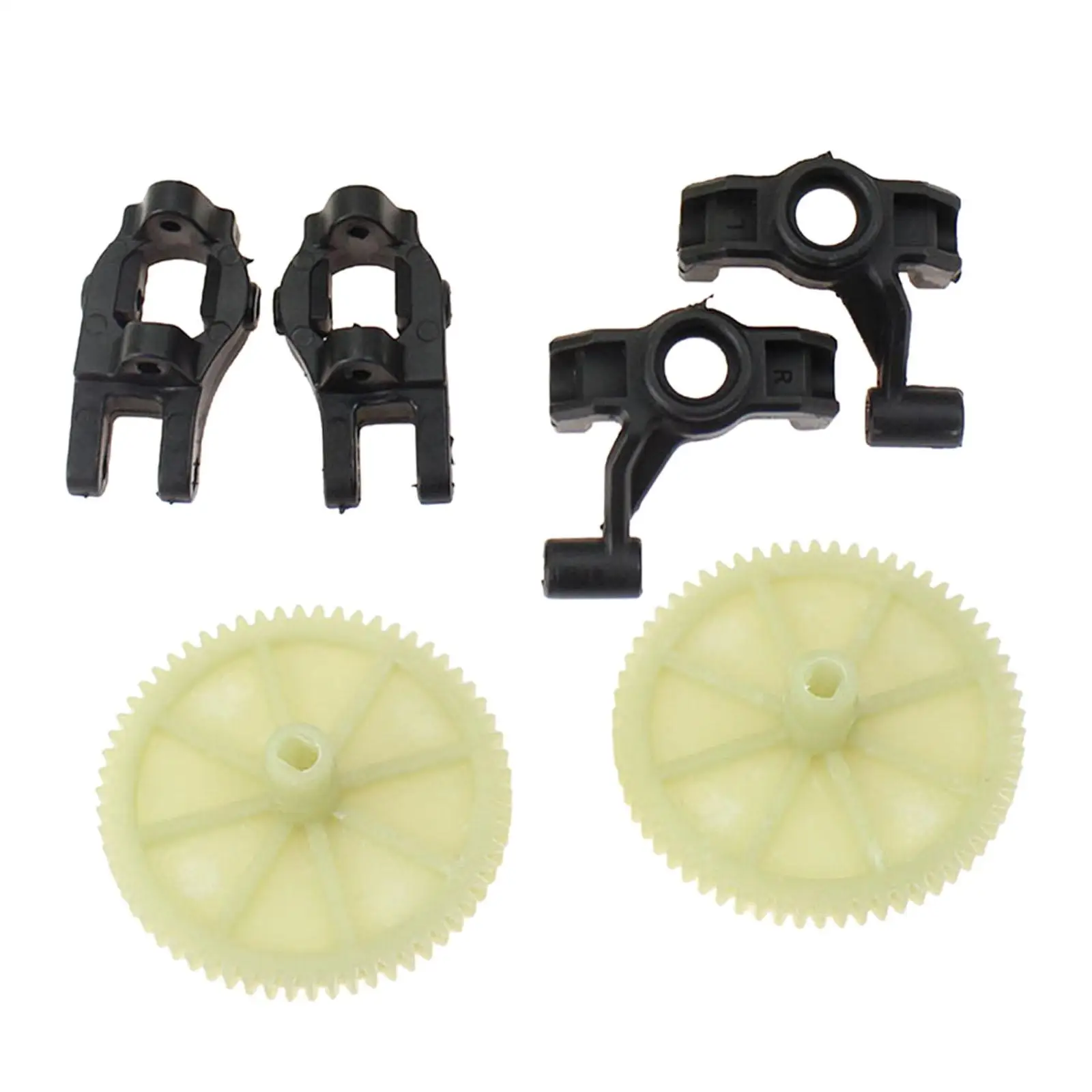 1 12 RC قطع غيار السيارات ترقية كوب التوجيه البلاستيكي C مقعد الجمعية ل Wltoys 12427 12428 سيارة كهربائية #2