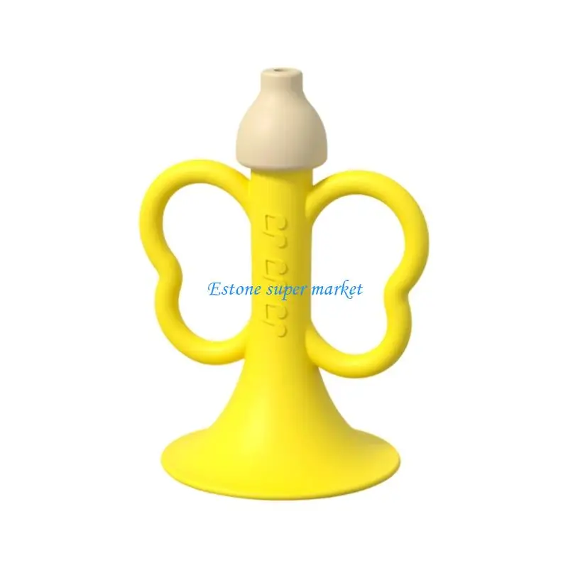 Brinquedo colorido do desenvolvimento do mordedor do bebê 090B com fabricante ruído para mastigar silicone seguro
