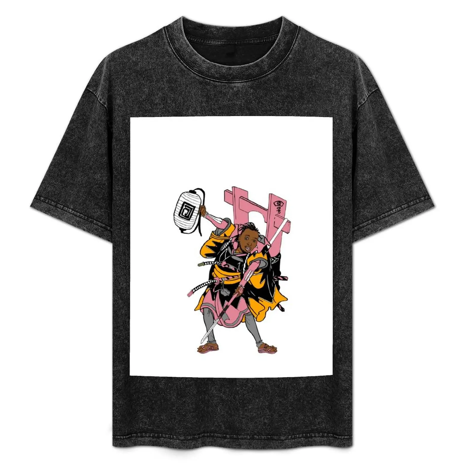 

Ukiyo-e Furui Kitanai T-Shirt Big Size Loose Fit Tee Shirt