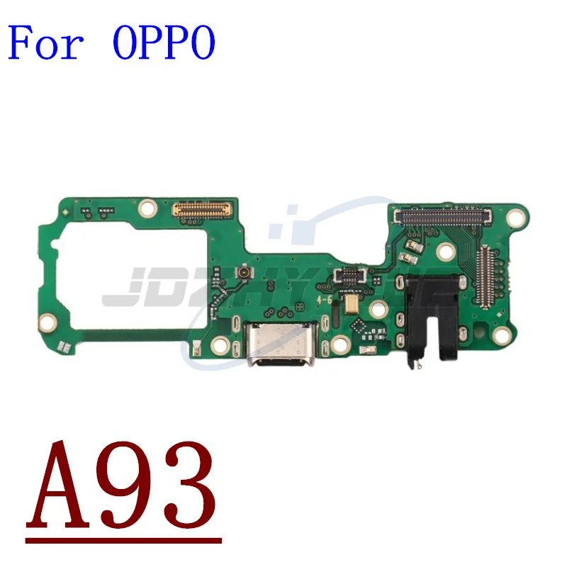 Original USB Charging Port Dock Plug Connector Charger Board Module With Microphone For OPPO A93 A93s A94 A95 A96 4G 5G