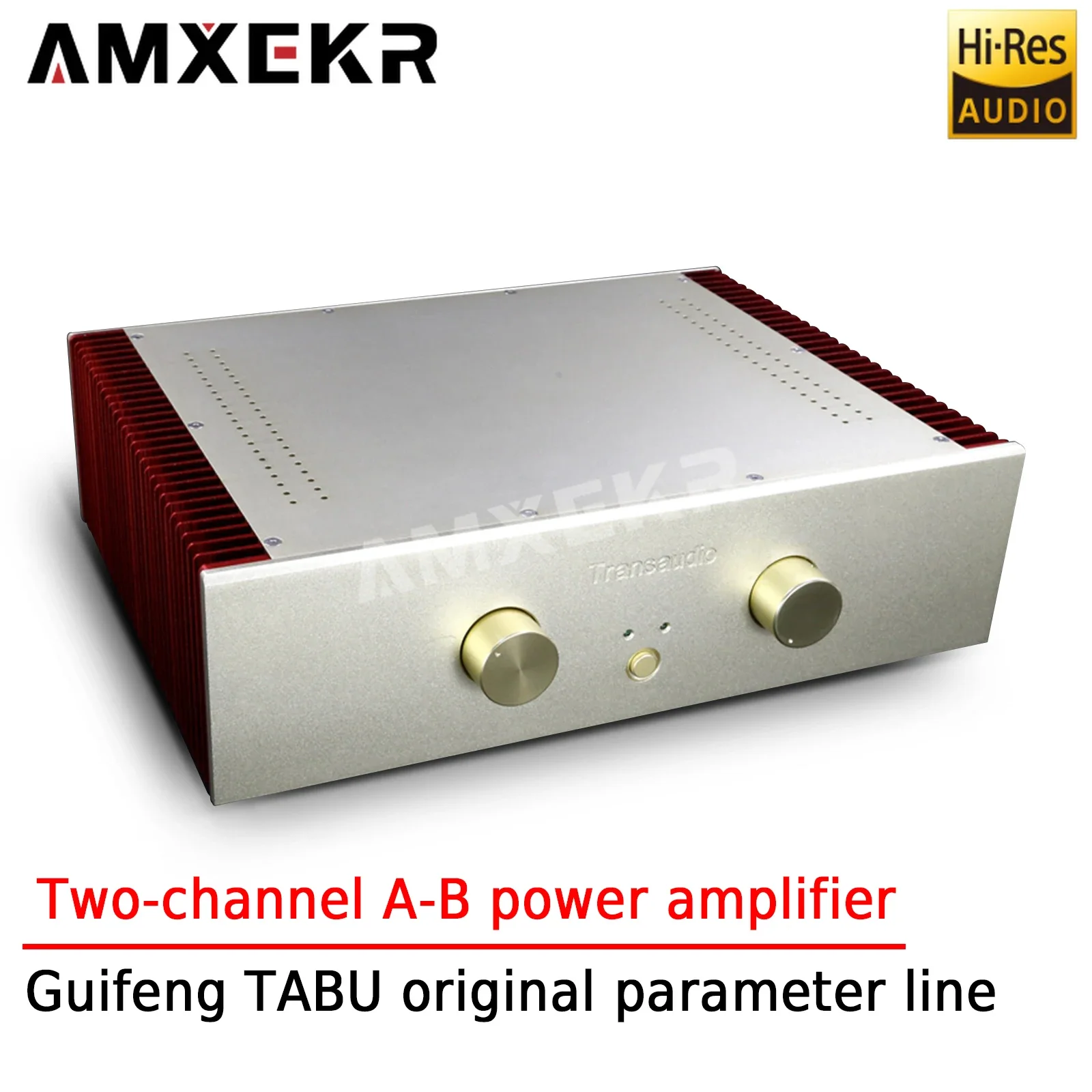 

AMXEKR Dual Channel Class A and B Power Amplifier Merging Machine Pure Post-level GUI Feng TABU Original Parameter Line