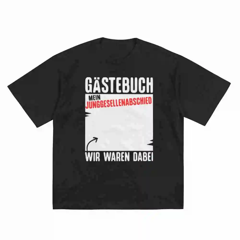 Groom Guest Book JGA Stag Night Wedding Short Sleeve Tee 100% Cotton T-Shirt