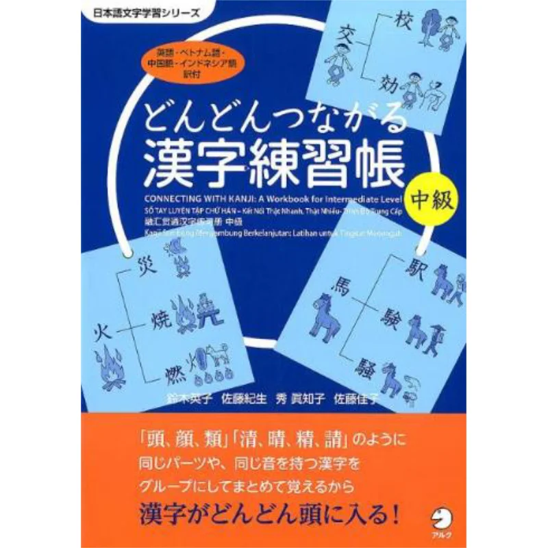 Kanji Exercise Book Intermediate Hideko Suzuki Norio Sato Alc 9784757430143 Book