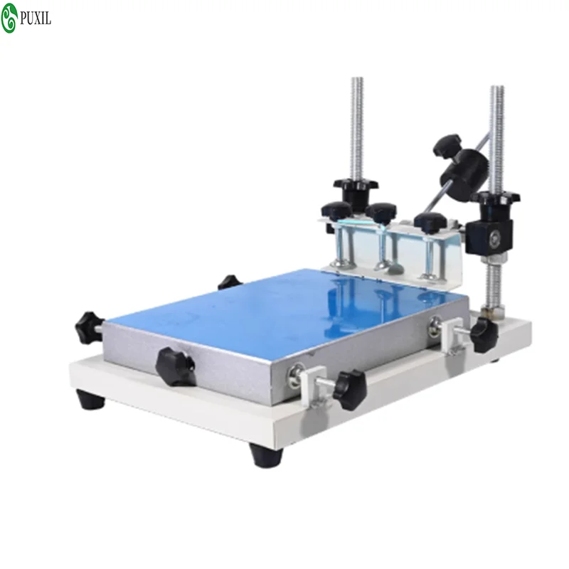 소형 수동 평판 실크 스크린 인쇄기 수동 스크린 인쇄기 가격