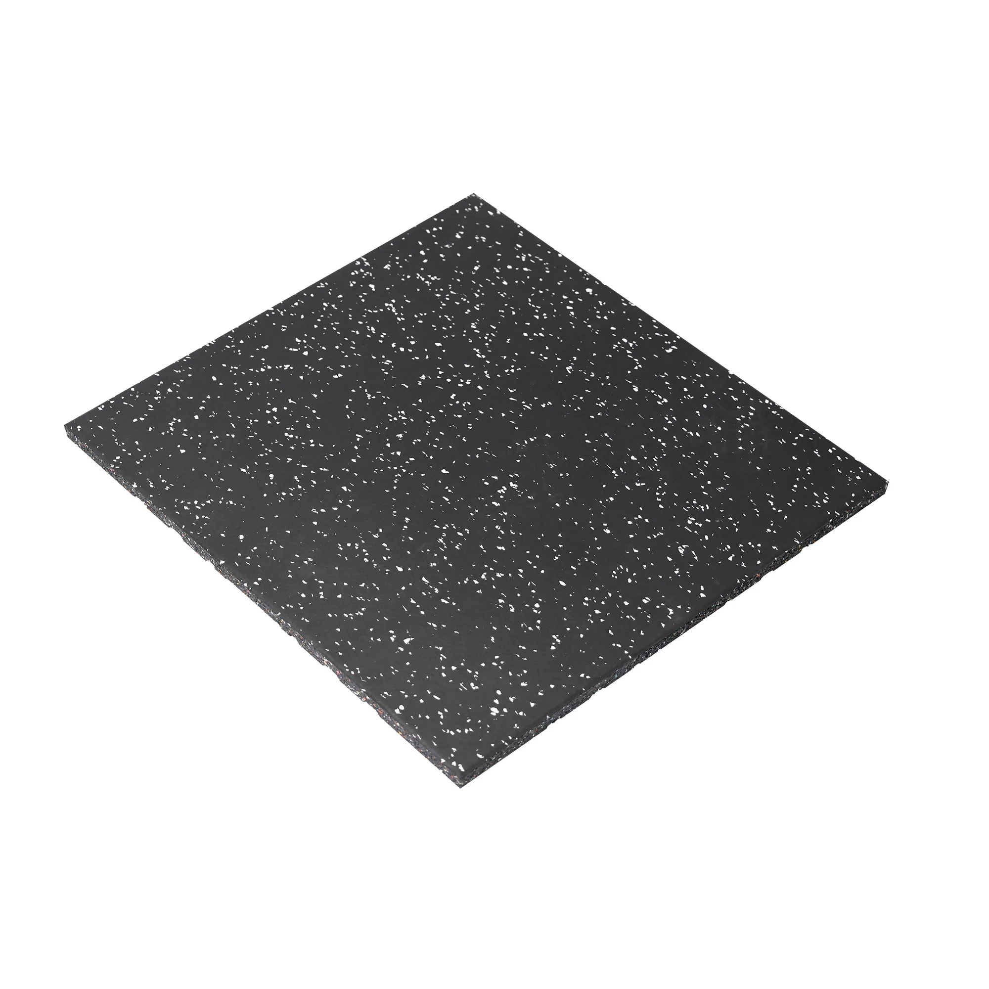 

20MM Heavy Duty Interlocking Rubber Gym Floor Tiles, 19.6"x19.6", Non-Slip Protective Flooring Mats for Home Gym (10.76 sqft)