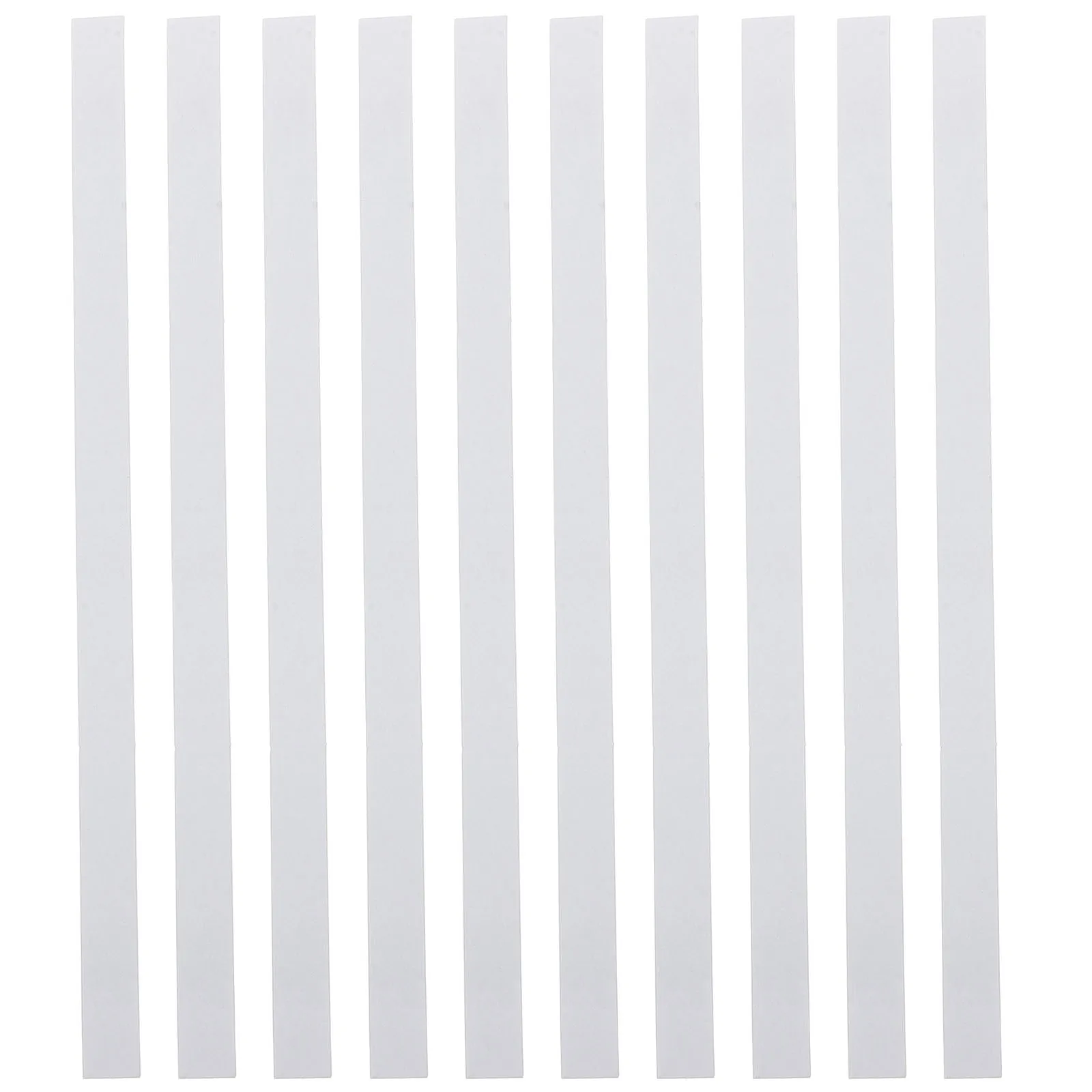 10pcs Reflective Stickers Speed Tester Tapes DIY Length PVC Material Weather Resistant Self Adhesive Strip Replacement Parts